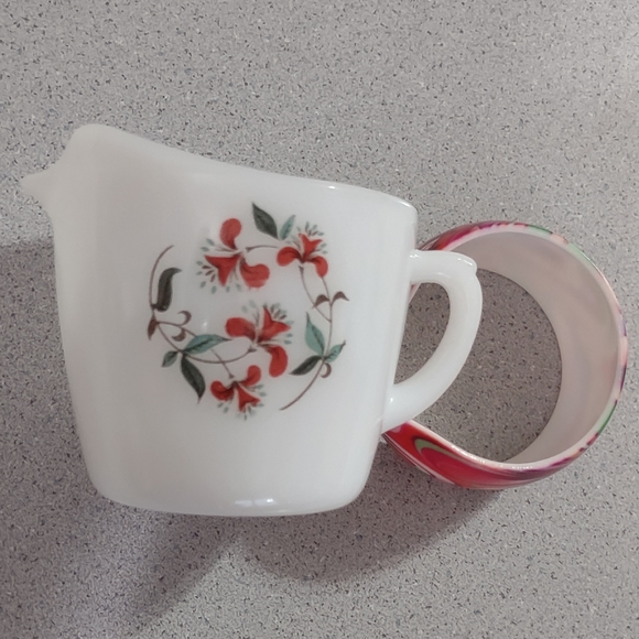 Fire King Other - Milk glass creamer(USA)